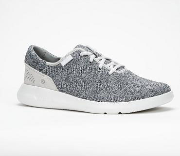 Kizik Madrid Eco Knit Shoes Grey | CA_T26