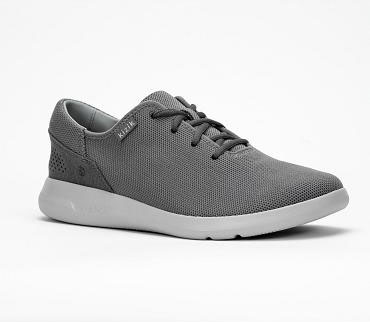 Kizik Madrid Eco Knit Shoes Light Grey | CA_Y27