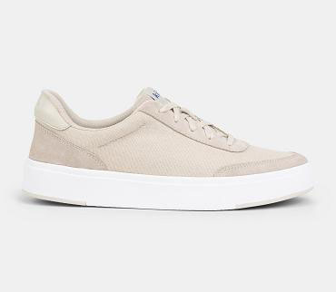 Kizik Prague Shoes Beige | CA_Q22