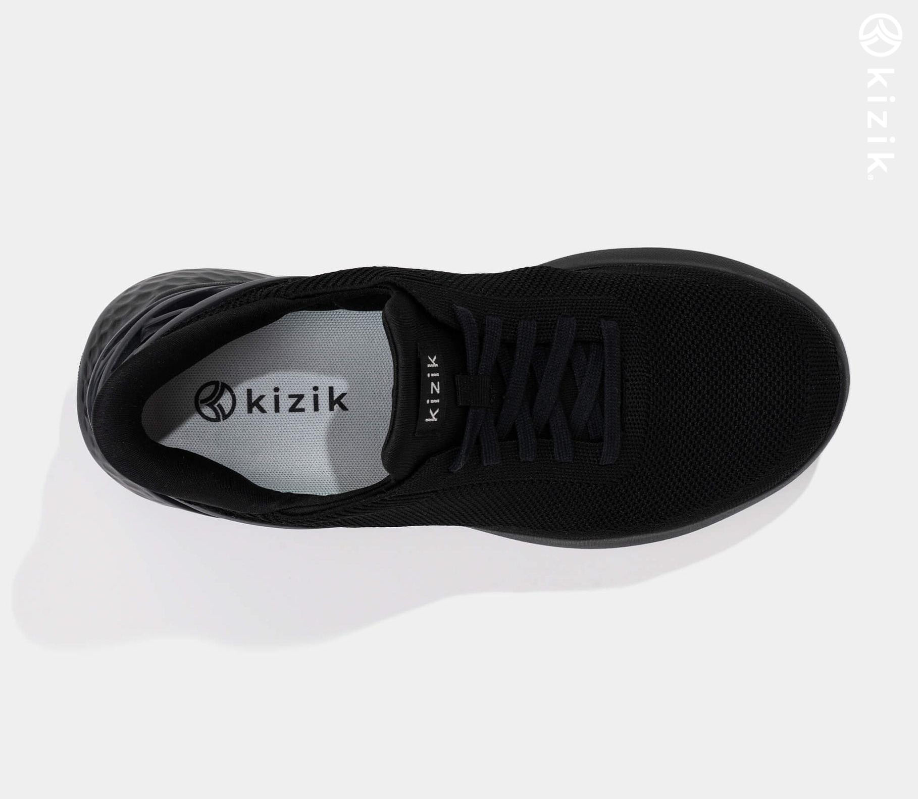 Kizik Athens Shoes Black | CA_A52