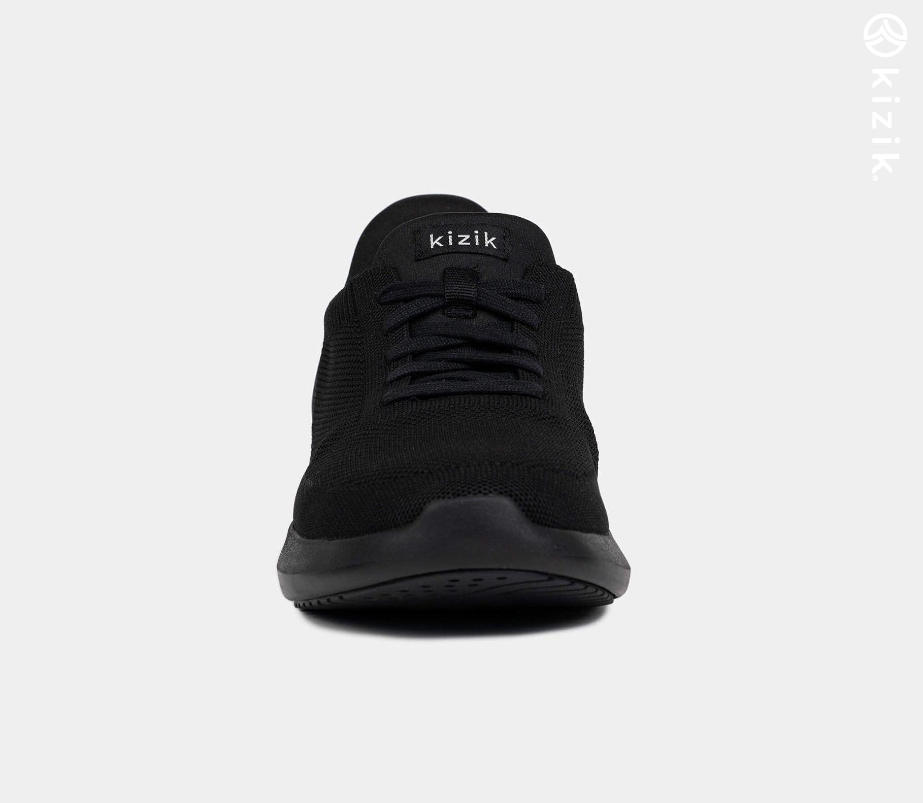 Kizik Athens Shoes Black | CA_X74