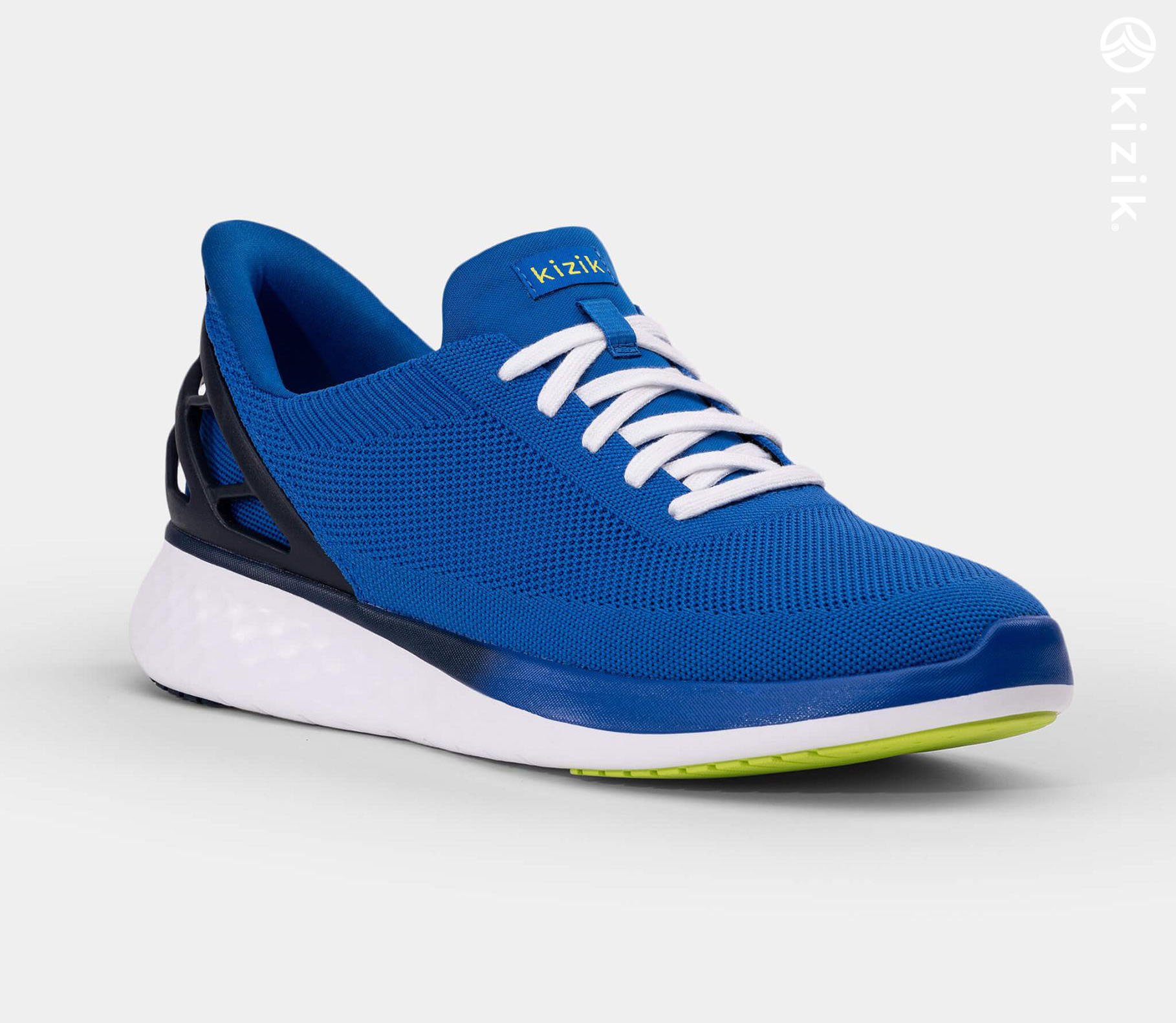 Kizik Athens Shoes Blue | CA_Q53