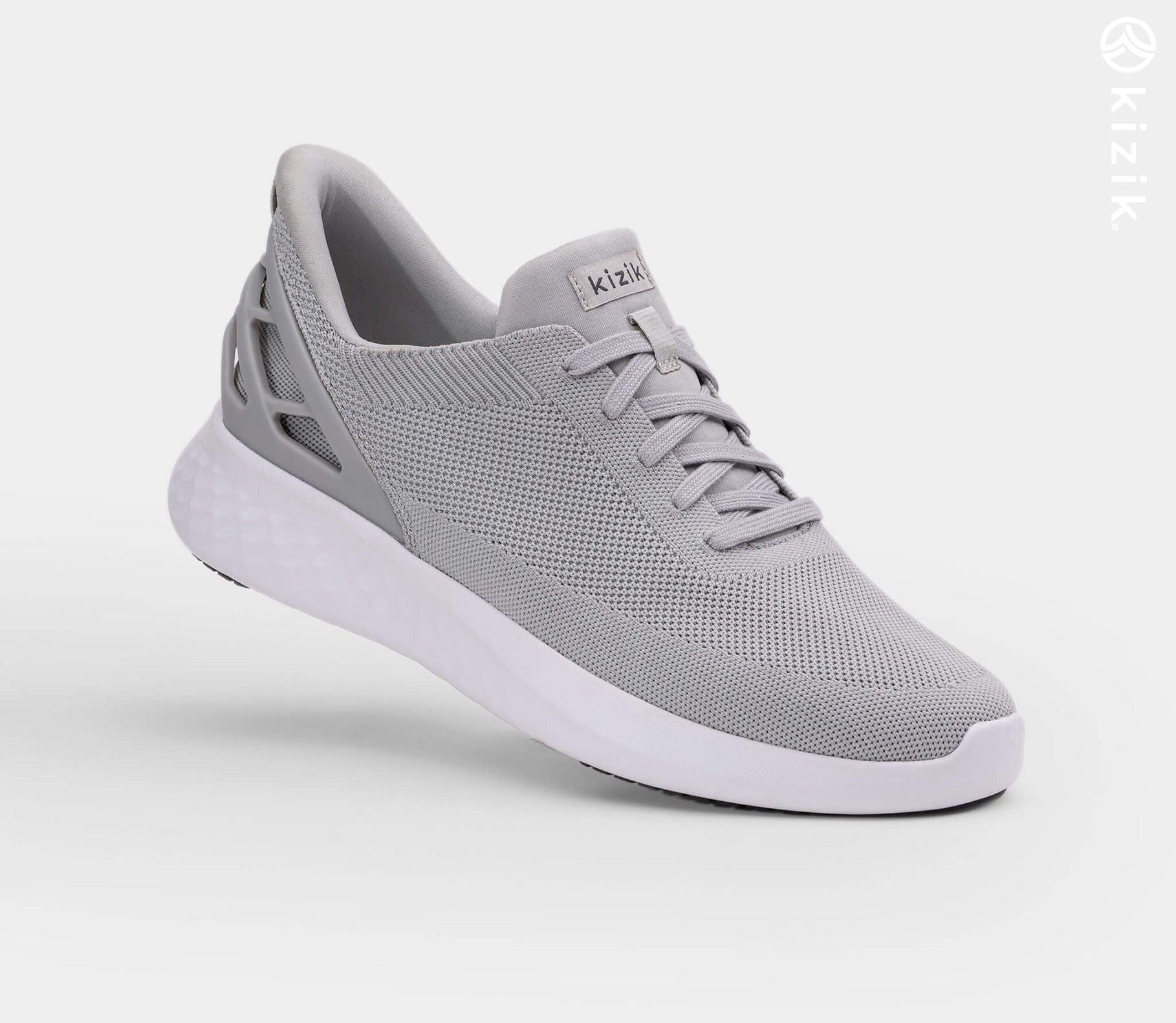 Kizik Athens Shoes Grey | CA_N78