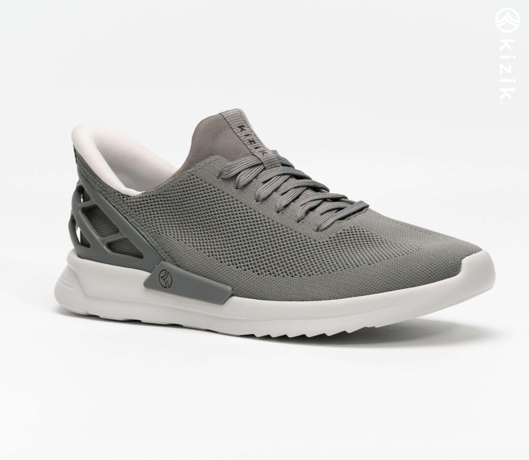 Kizik Cairo Shoes Light Grey | CA_A41