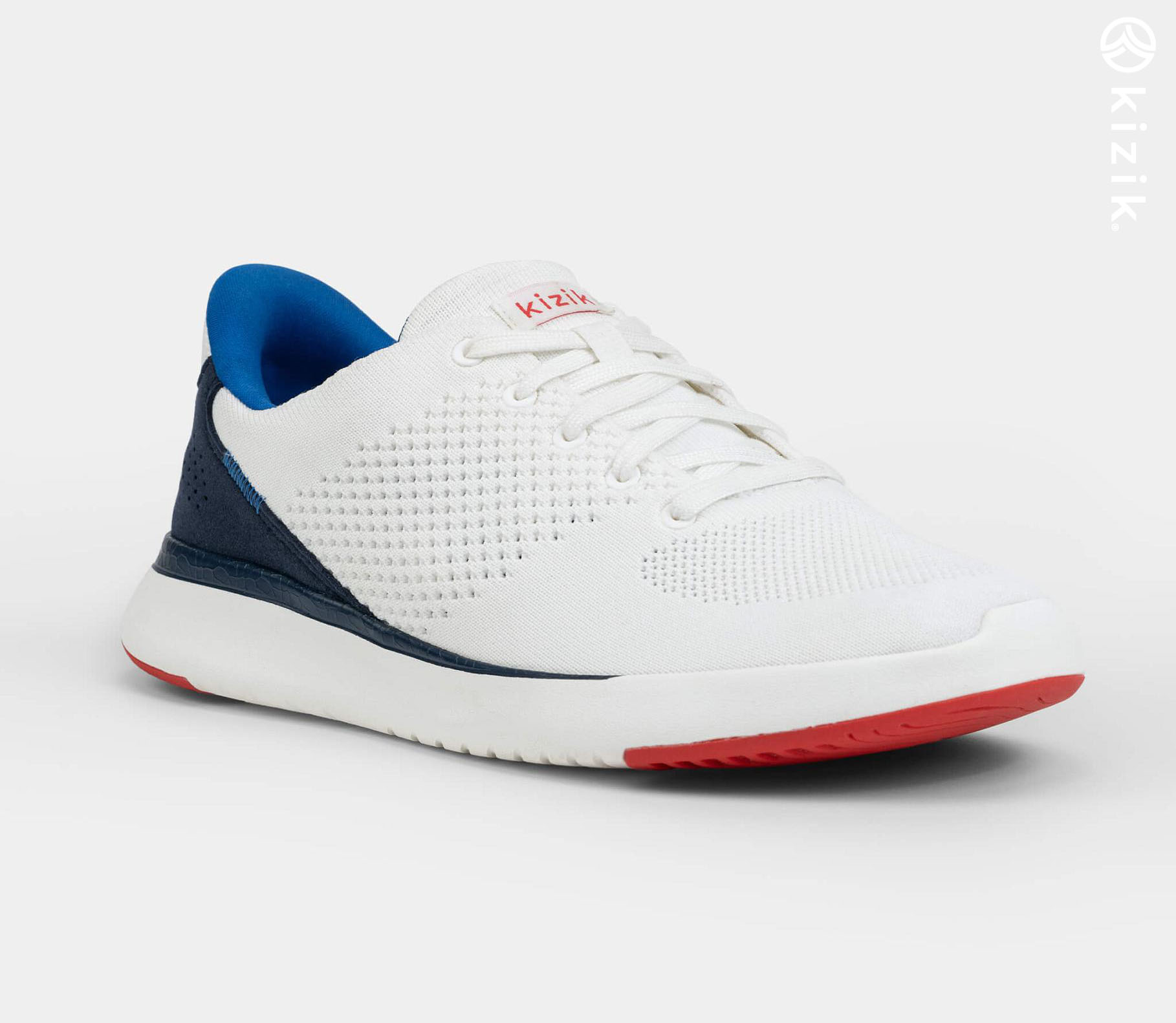 Kizik Lima Shoes White/Blue | CA_K61