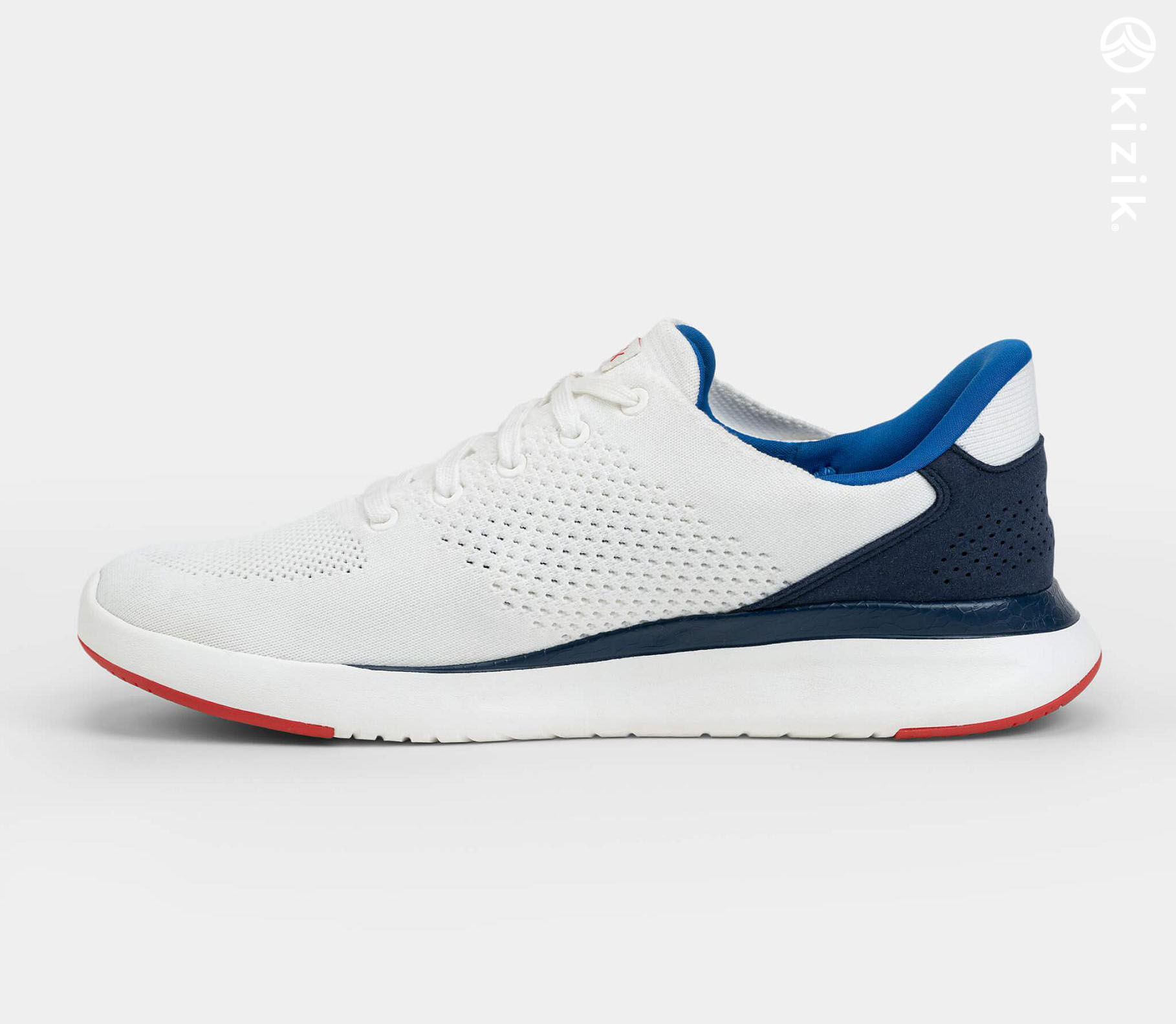 Kizik Lima Shoes White/Blue | CA_K61