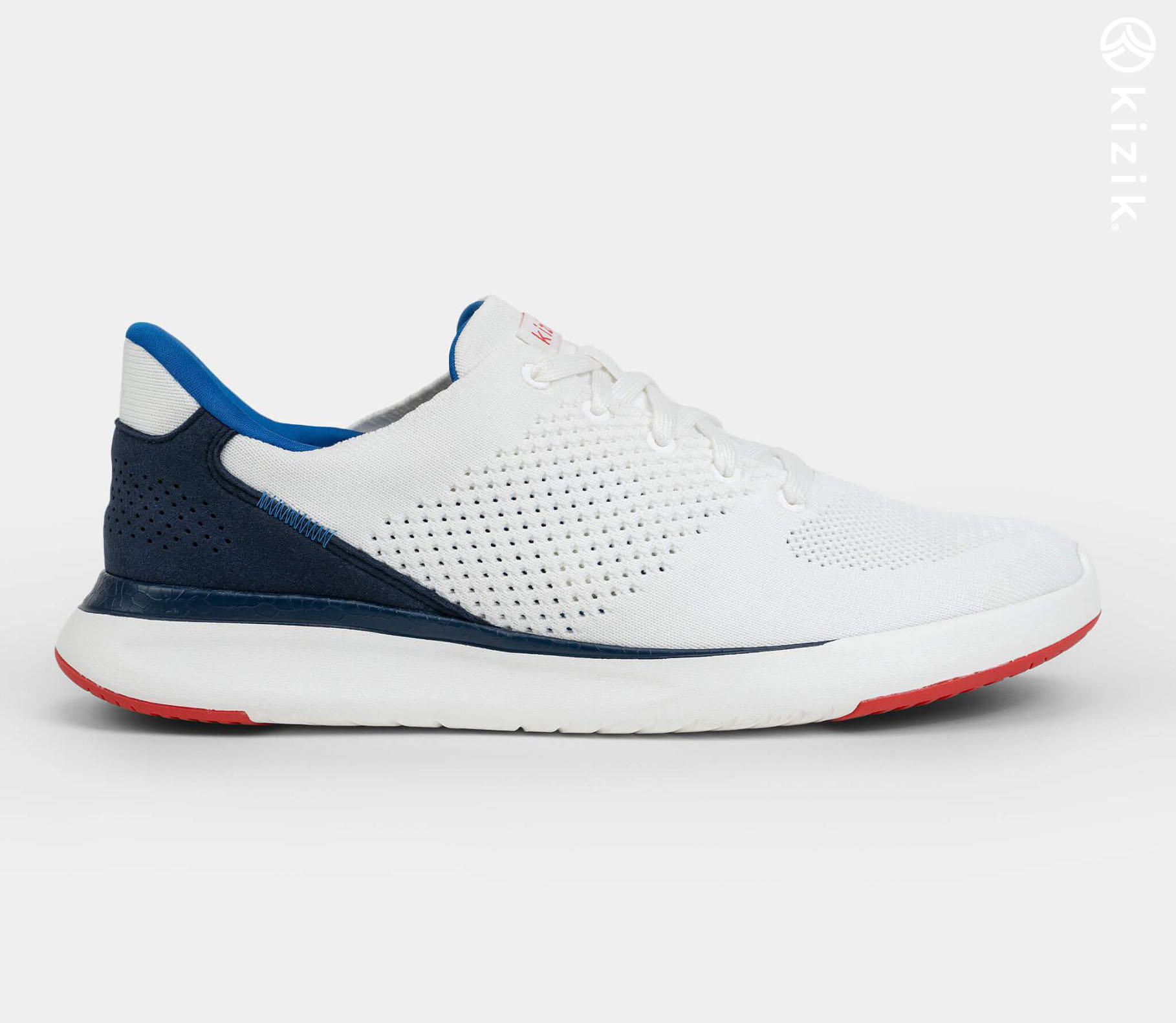 Kizik Lima Shoes White/Blue | CA_K61