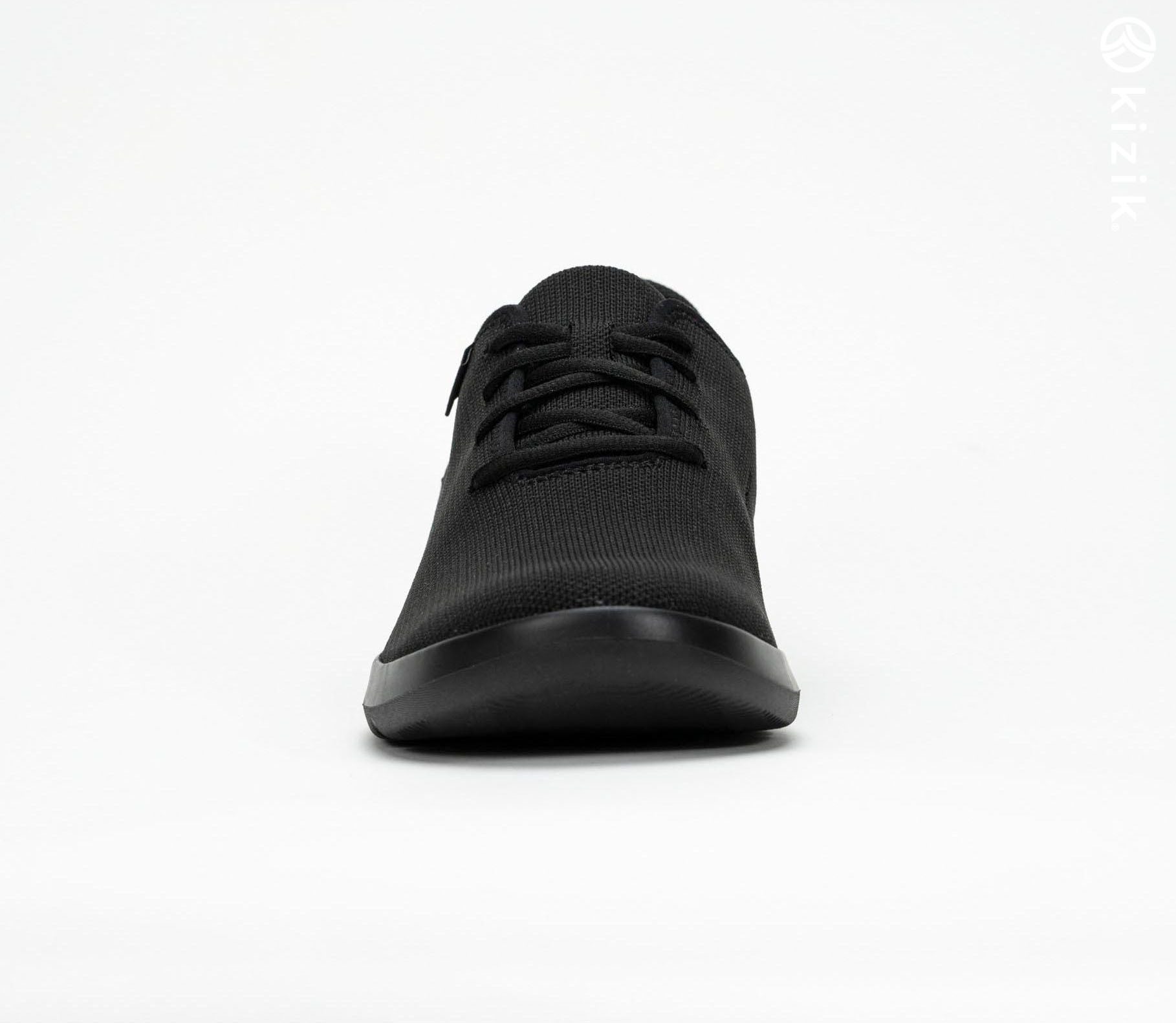 Kizik Madrid Eco Knit Shoes Black | CA_K35