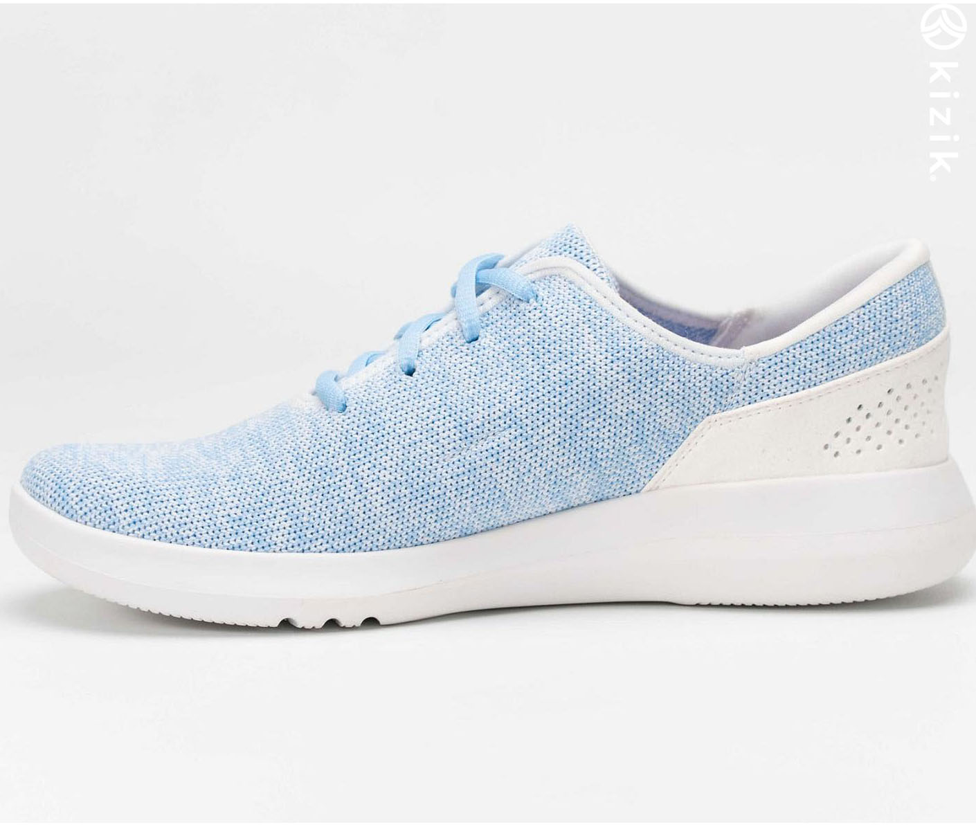 Kizik Madrid Eco Knit Shoes Blue | CA_L32