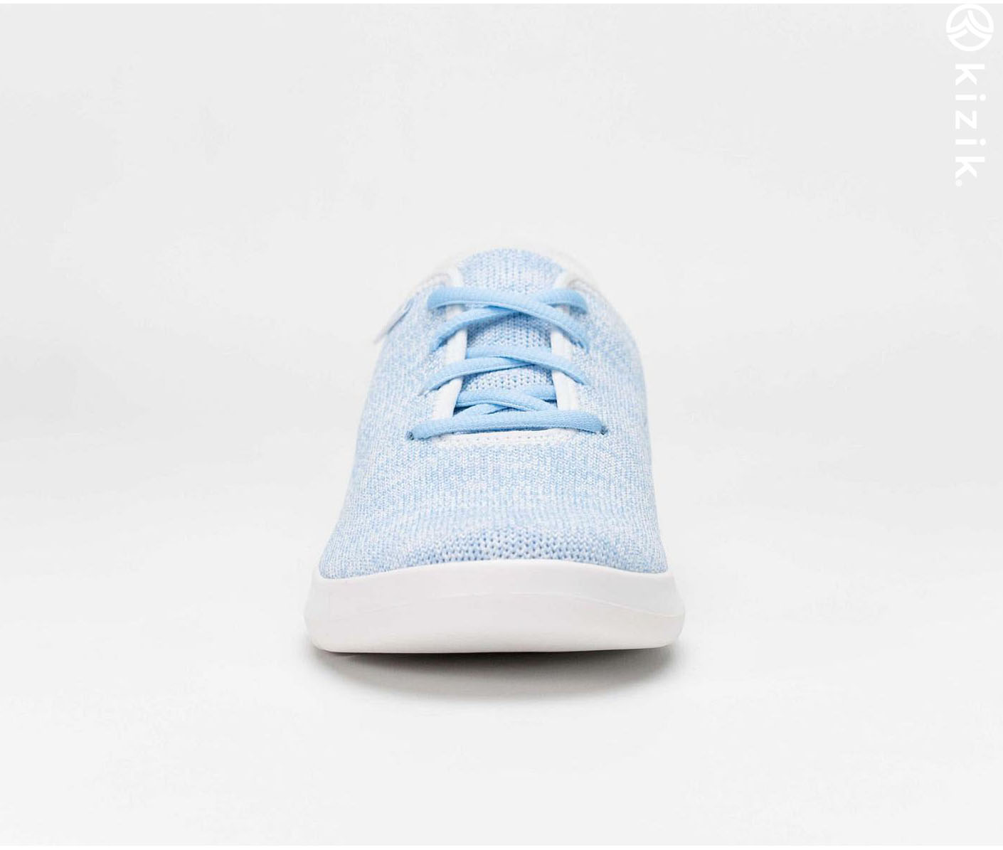 Kizik Madrid Eco Knit Shoes Blue | CA_L32