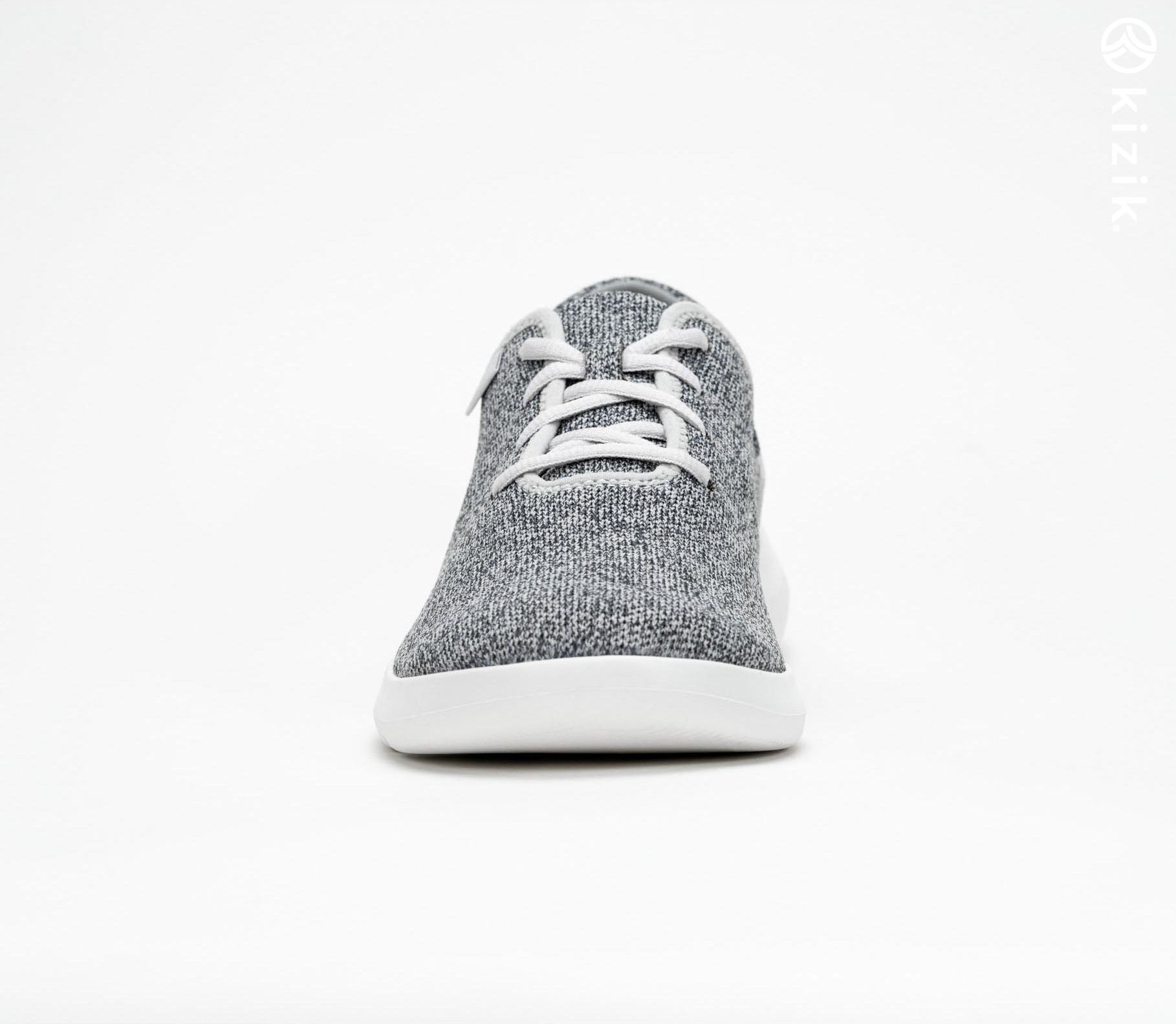 Kizik Madrid Eco Knit Shoes Grey | CA_G36