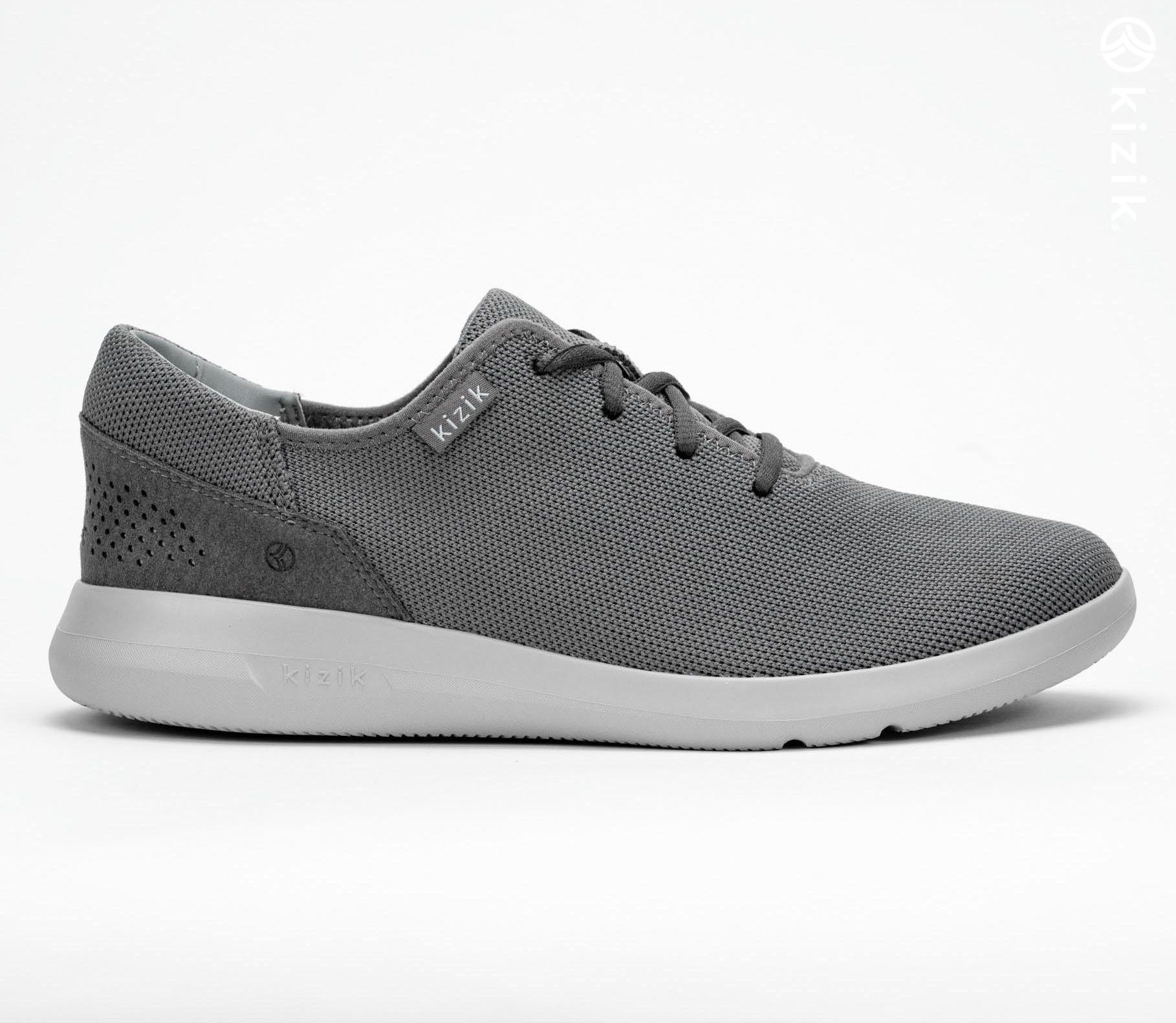 Kizik Madrid Eco Knit Shoes Light Grey | CA_F38