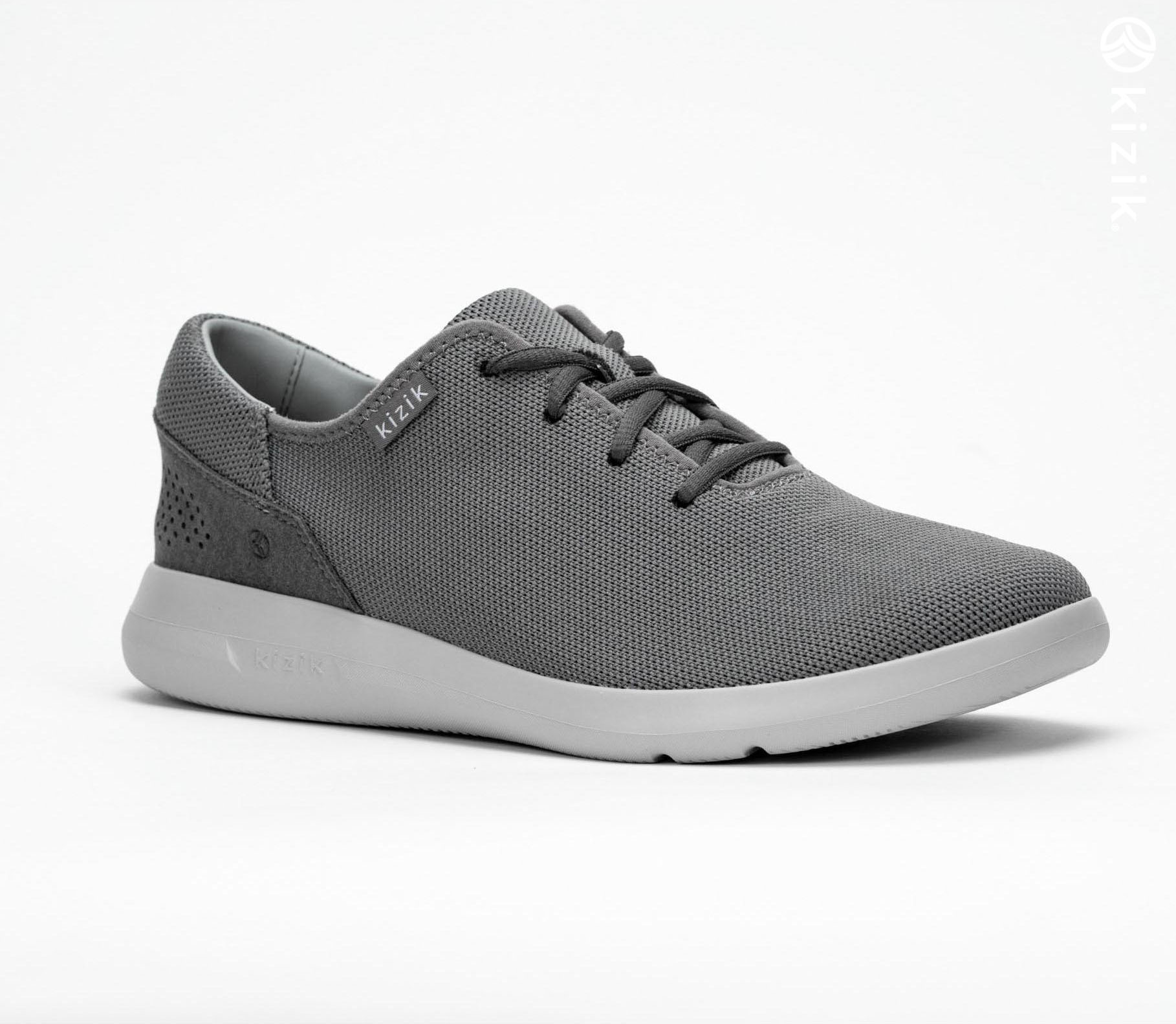 Kizik Madrid Eco Knit Shoes Light Grey | CA_F38