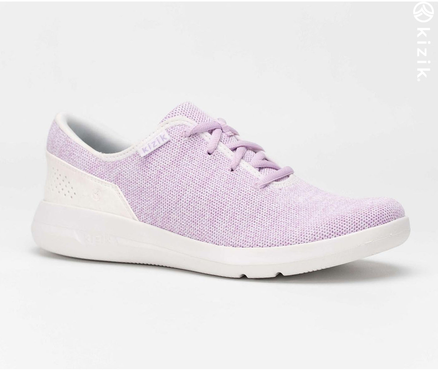 Kizik Madrid Eco Knit Shoes Purple | CA_I33