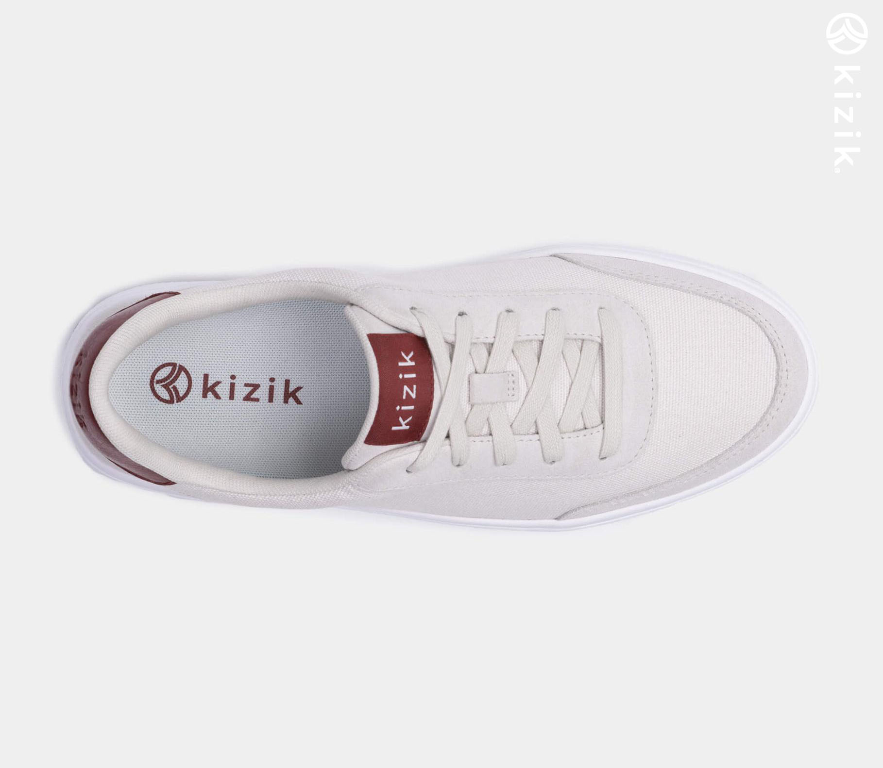 Kizik Prague Shoes Beige | CA_F70