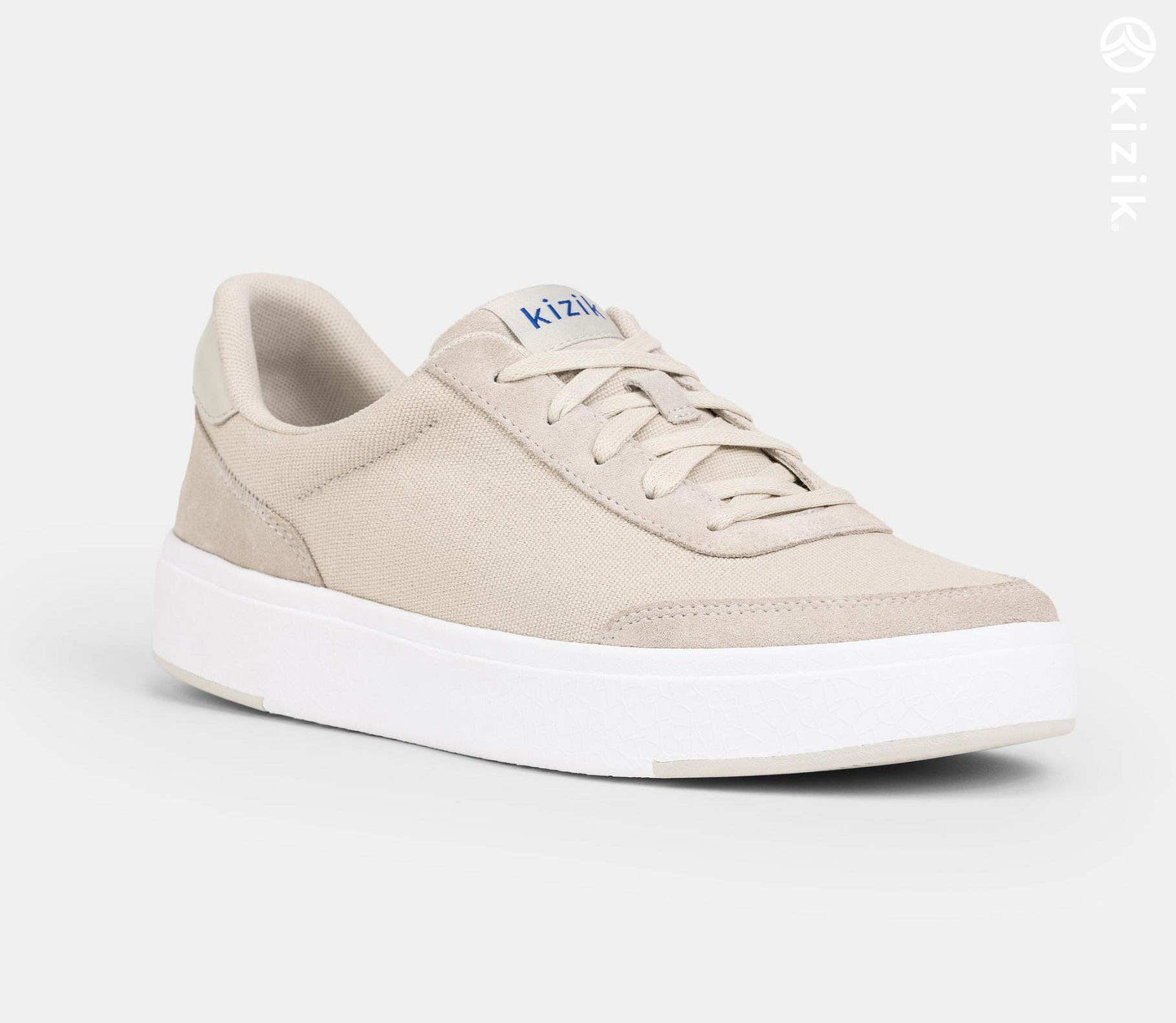 Kizik Prague Shoes Beige | CA_Q22