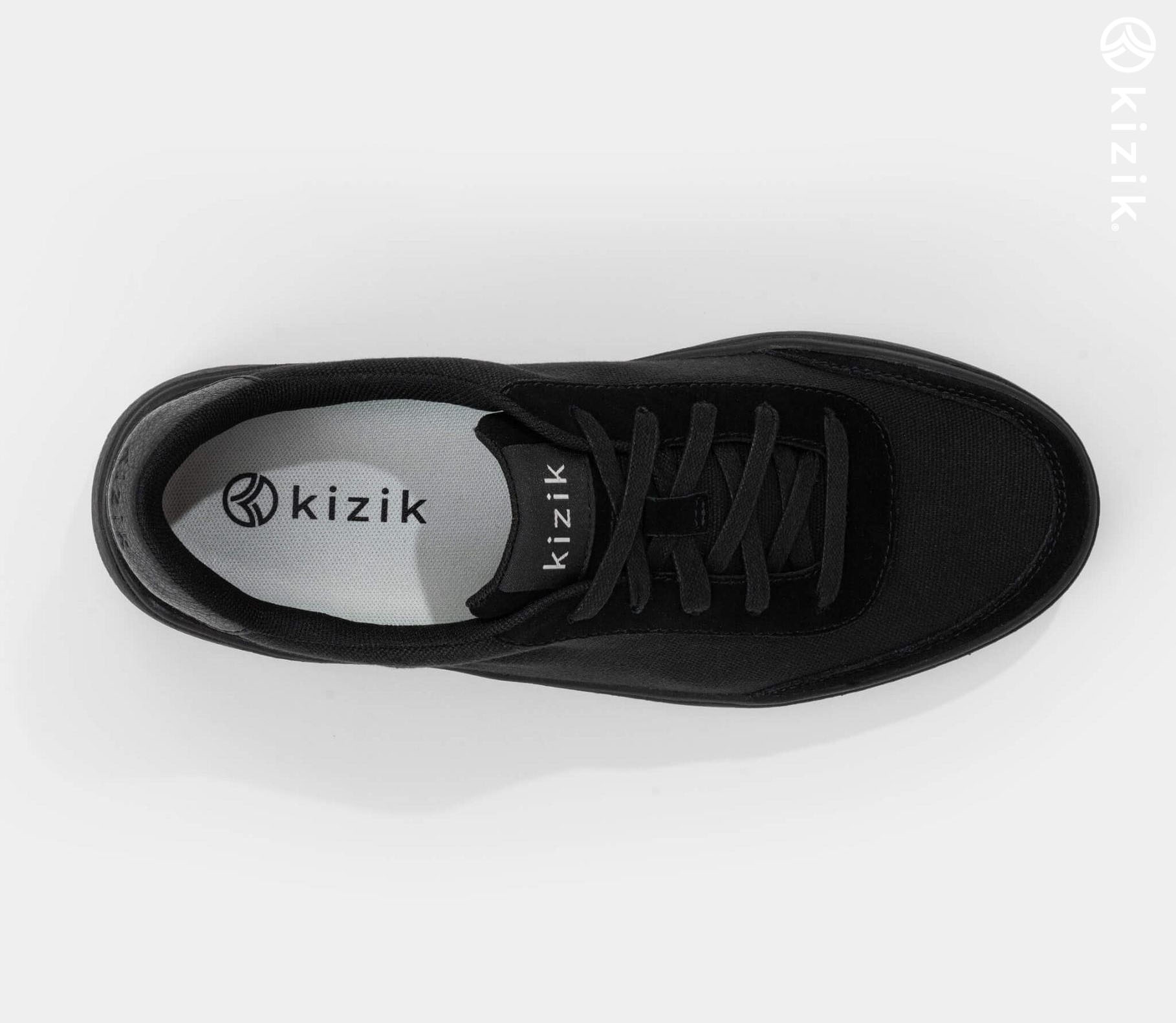 Kizik Prague Shoes Black | CA_F49