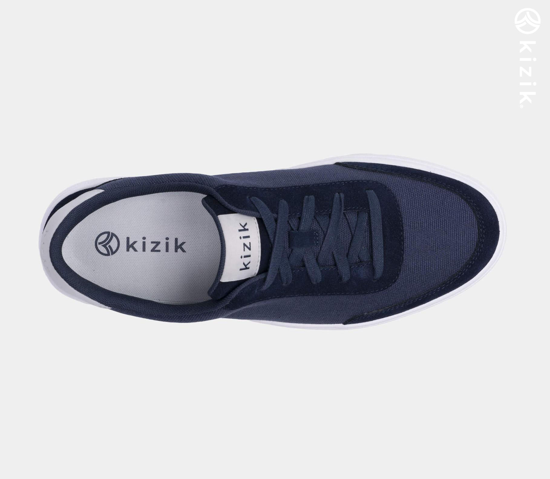 Kizik Prague Shoes Blue | CA_C44