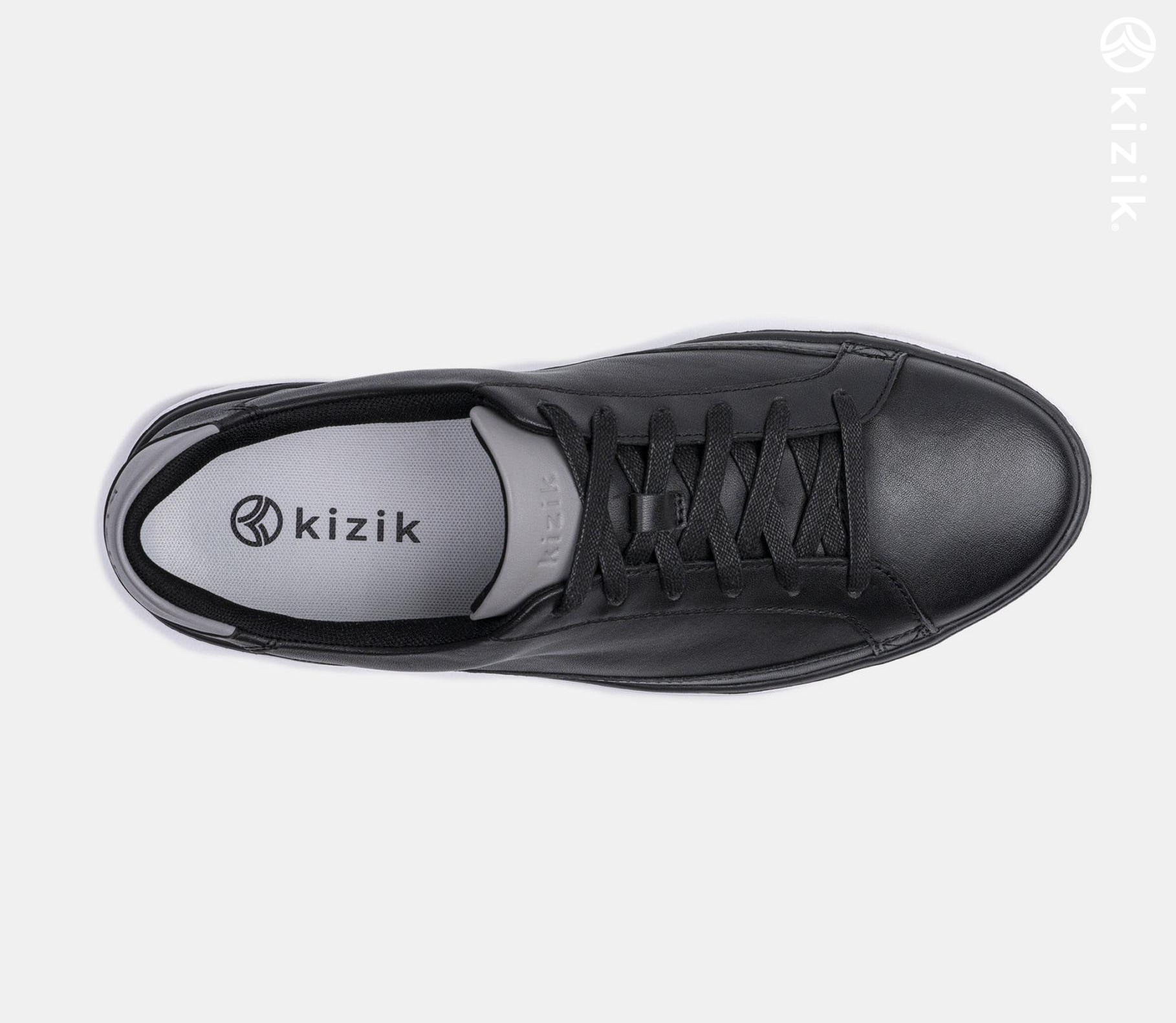 Kizik Vegas Shoes Black | CA_K66