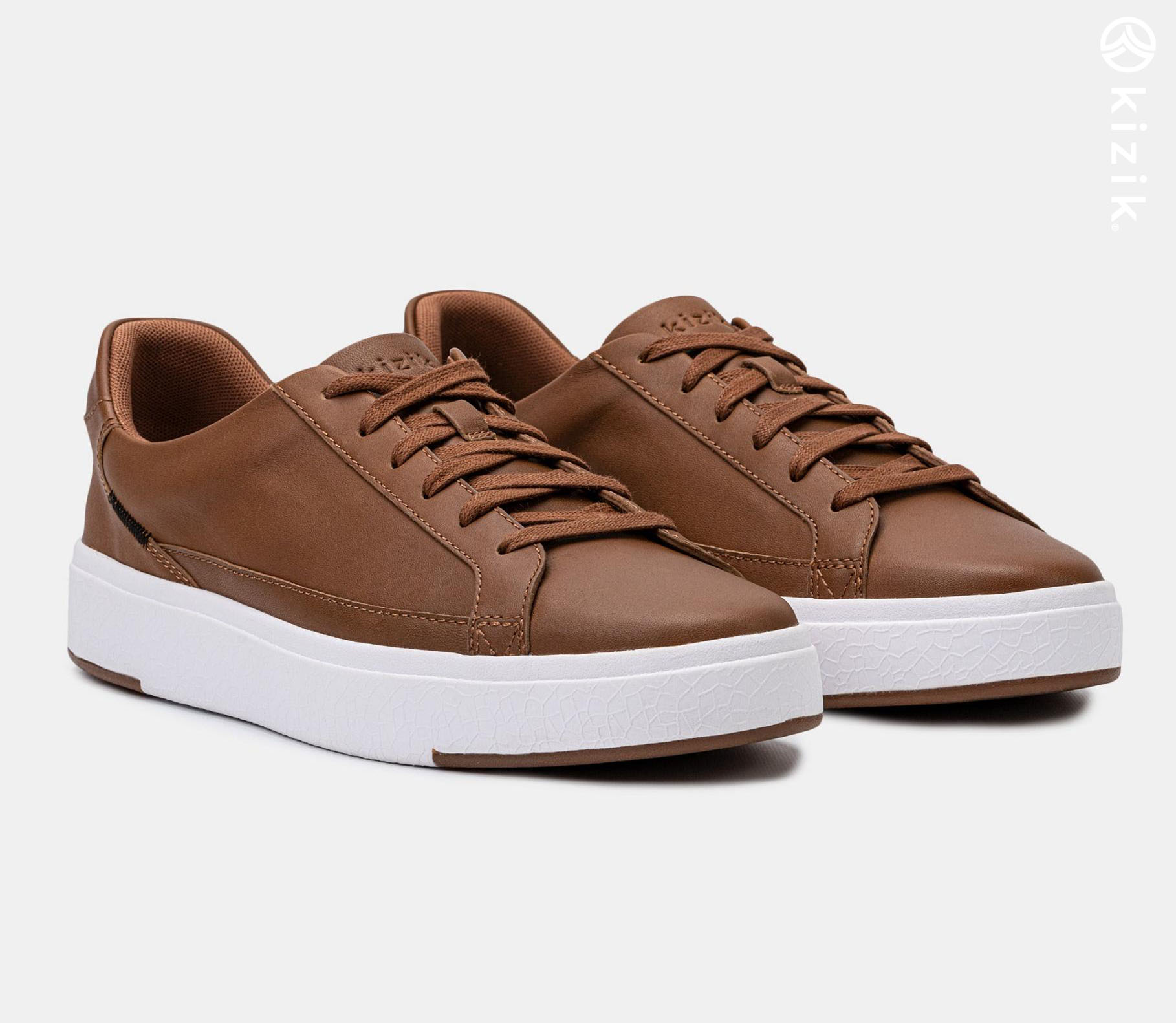 Kizik Vegas Shoes Brown | CA_D68